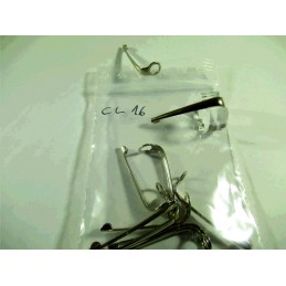 Set of 10 nickel-plated...